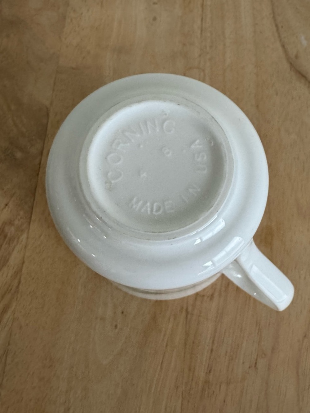 Vintage Corelle My Garden Corningware Floral Coffee Mugs Set of 2 - Picture 5 of 8